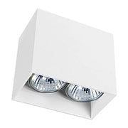 Faretto plafone Nowodvorski GAP bianco alluminio 2xGU10