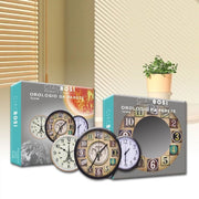 Trade Shop - Orologio Da Parete Muro Da 35 Cm Casa Cucina Ufficio Modelli Assortiti Tx-9144 -