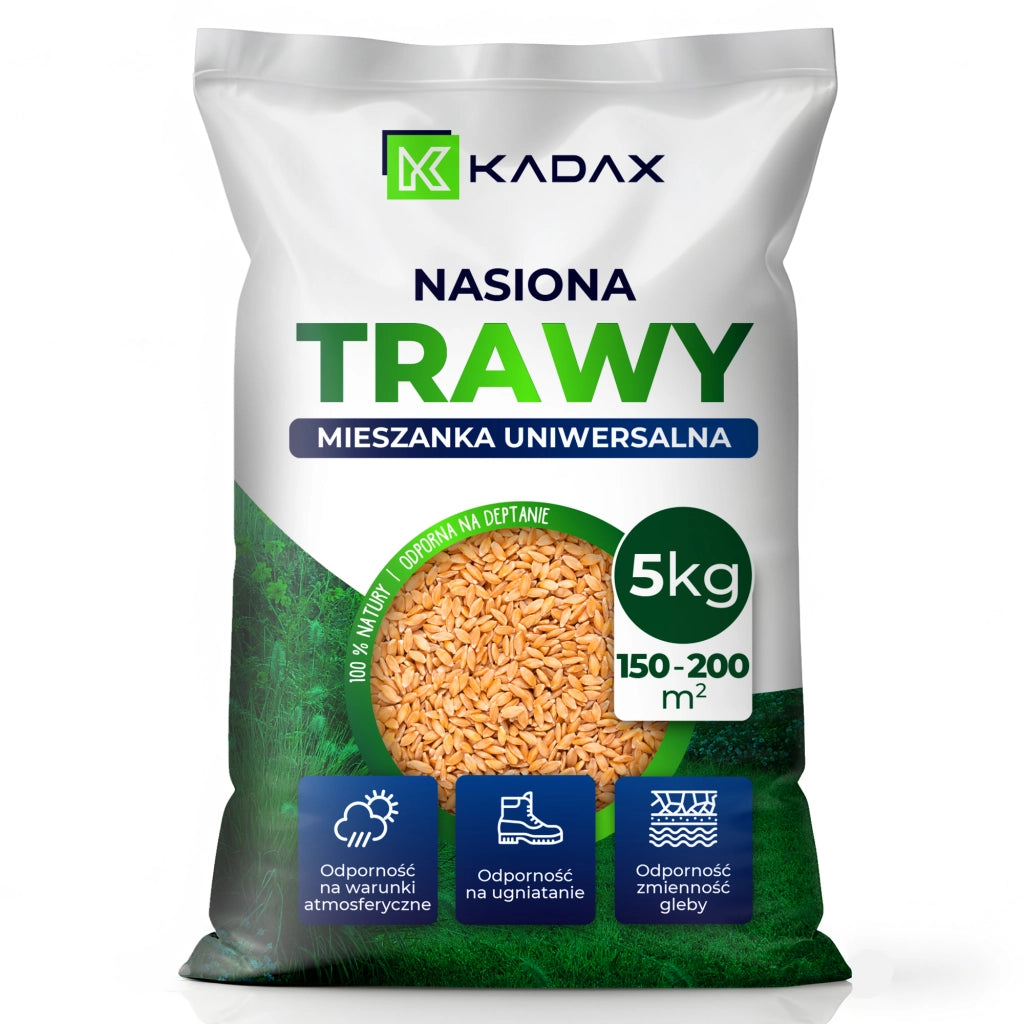 Semi per prato KADAX 5 kg Universali Autocompattanti Resistenti al calpestio 200 m²