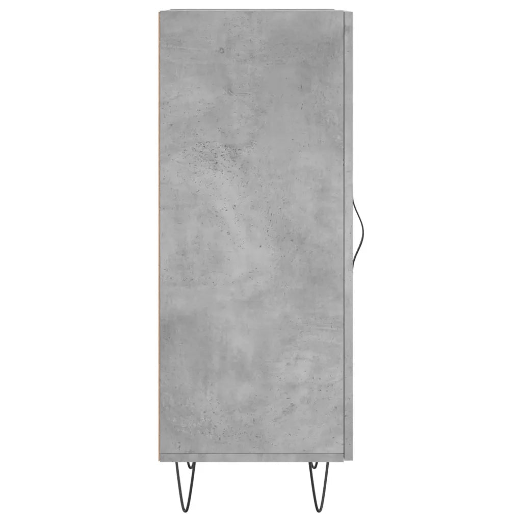 Credenza-Buffet-Armadio da cucina Grigio Cemento 34,5x34x90 cm in Legno Multistrato 662253