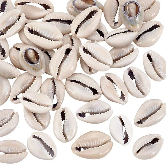 Accessori per gioielli con conchiglie naturali spiralate - 43 pezzi - per creare collane e ornamenti decorativi