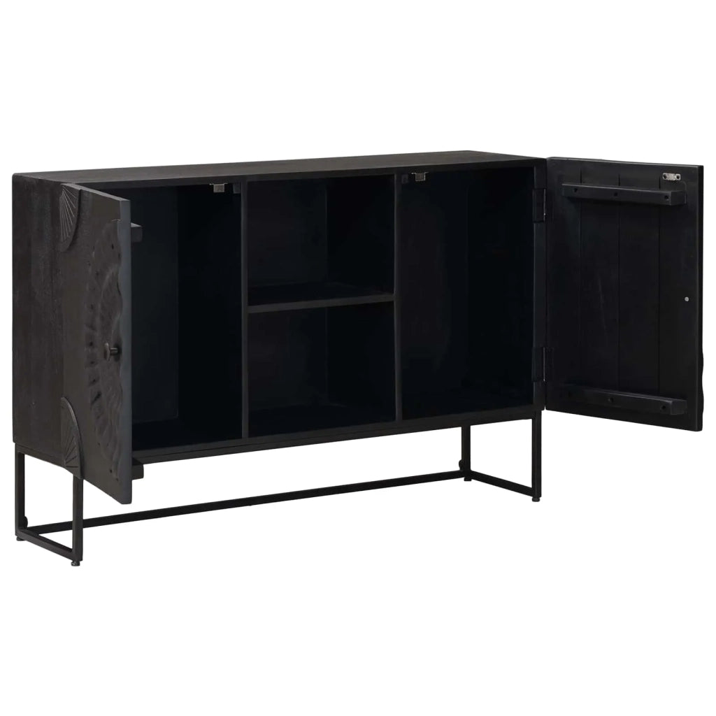 Credenza | Madia | Buffet da pranzo | Armadio da pranzo Nero 105 x 30 x 68 cm