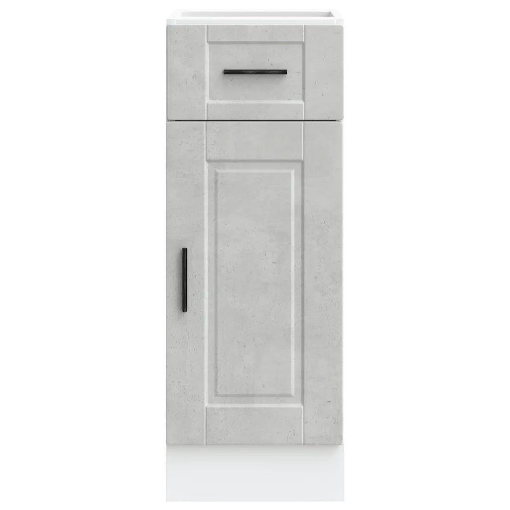 Base da Cucina Porto Grigio Cemento in Legno Multistrato 853941