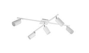 Plafoniera da Interno  GU10 in Metallo Bianco