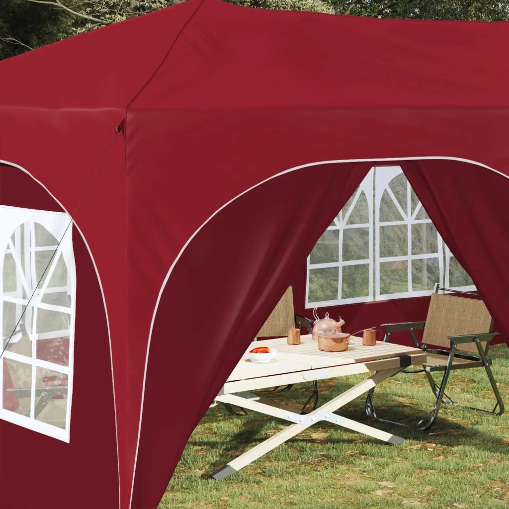 Tenda per feste a pop-up Borgogna 575 x 288 x 245 cm 42019906