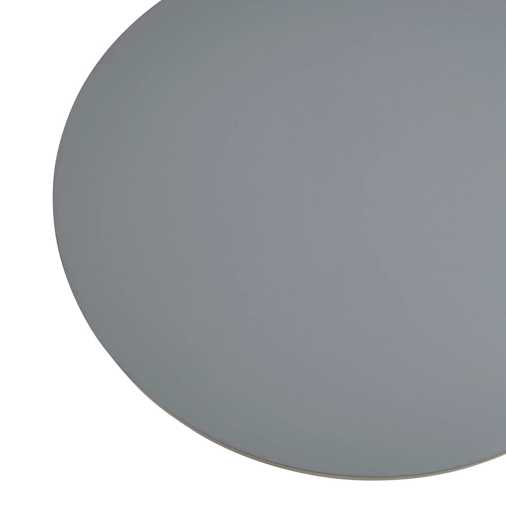 Tavolino da caffè consolle laterale 80 x 42 cm grigio chiaro 03_0010846