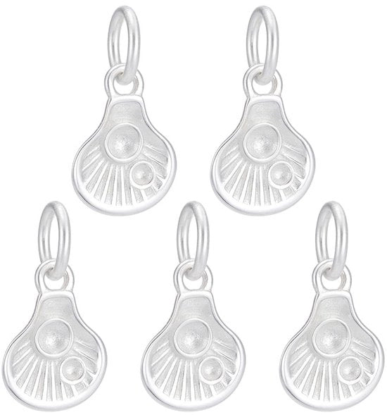 5 pezzi di attrezzi per appesi per gioielli in argento sterling per la creazione di accessori