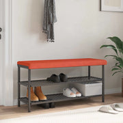 Cuscino per panchina corduroy Rosso Arancio Profondità 35 cm 42043372