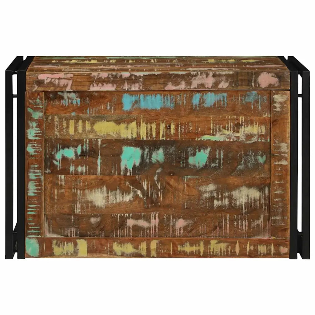 Scatola di Stoccaggio 80 x 50 x 50 cm legno di recupero 4016746