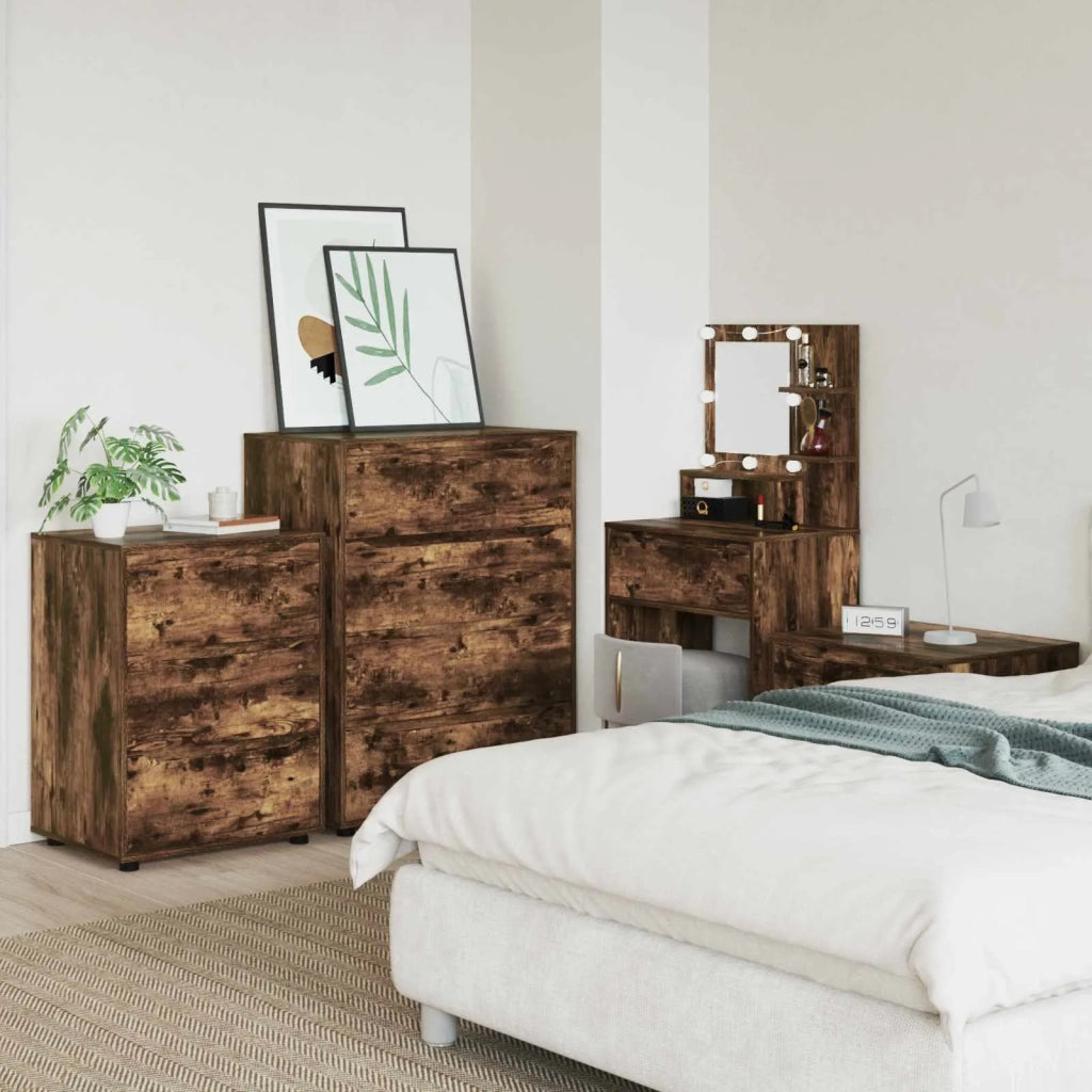 Armadio Rovere fumé 60 x 48 x 81 cm Legno multistrato 888862