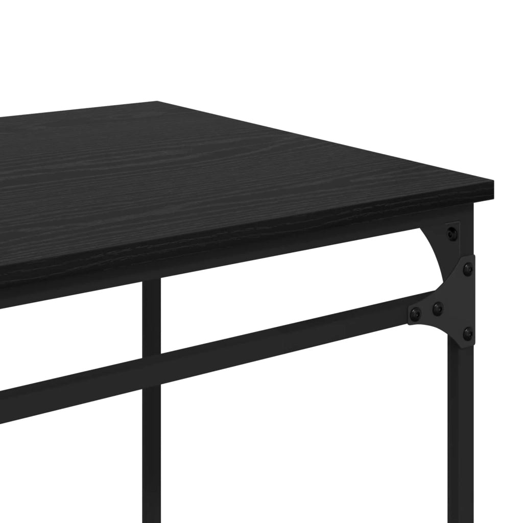 Scrivania Rovere Nero 105 x 50 x 90 cm Legno multistrato