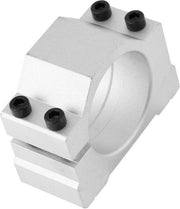 Spazzola Motor Blocco Fissaggio in Alluminio Lavorato a Cottura - 52/65mm - Macchina di Stampaggio 3D Gravatura CNC Milling.