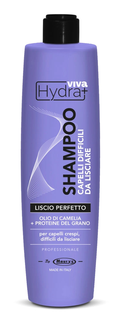 HYDRA VIVA+ SHAMPOO LISCIO PERFETTO CON CAMELIA E PROTEINE DEL GRANO DA 450 ML