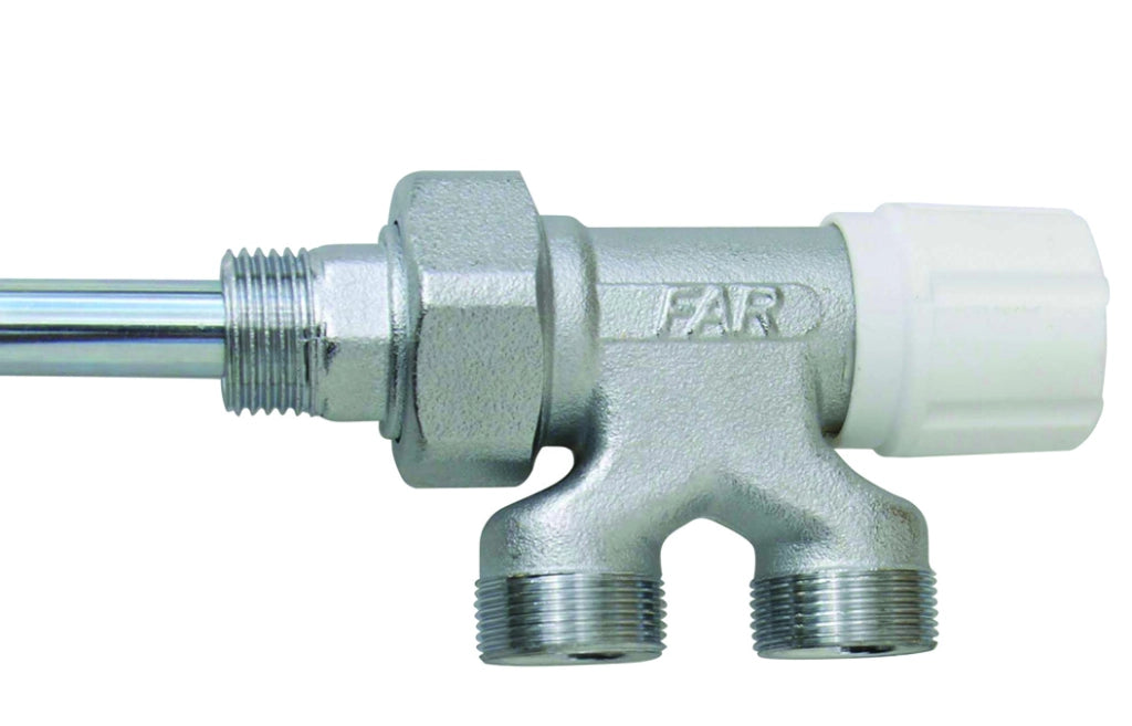 VALVOLA MONOTUBO CON BOCCHETTONE (FAR)- Diam. 3/4 x 12- FAR- pezzi 1