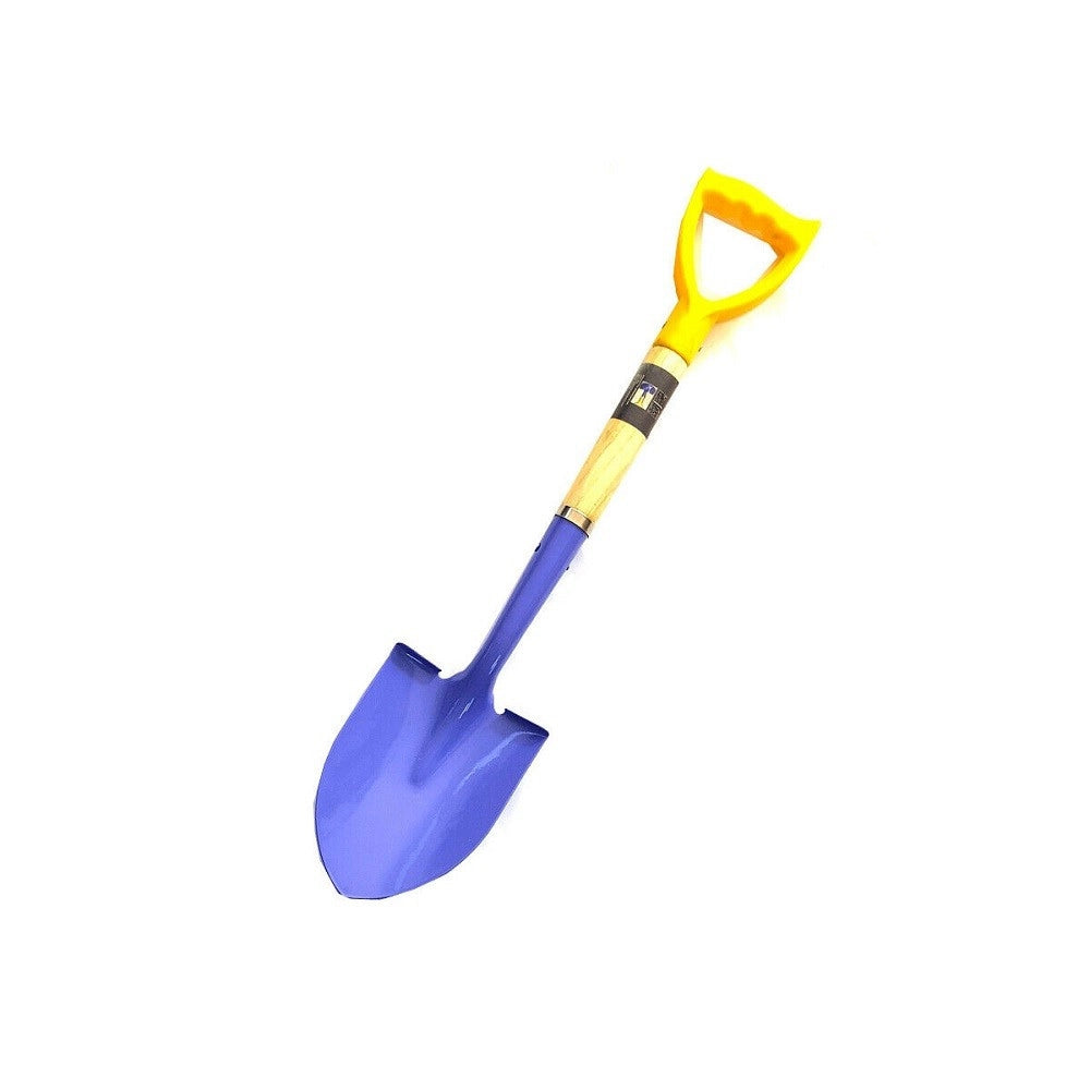 Trade Shop - Badile Pala A Punta Arrotondata Con Manico In Legno Attrezzi Da Giardinaggio -