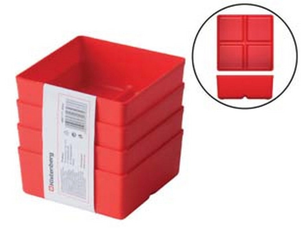 1cf valigia portaminuteria unite set pezzi 4  - mm.110x110x50h. art.kbs115  cod:ferx.fer408677