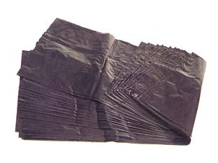 SACCO CONDOMINIALE NERO- - cm.72x110 peso gr.102 spess.MY70 conf.da Kg.20 - 20 kg