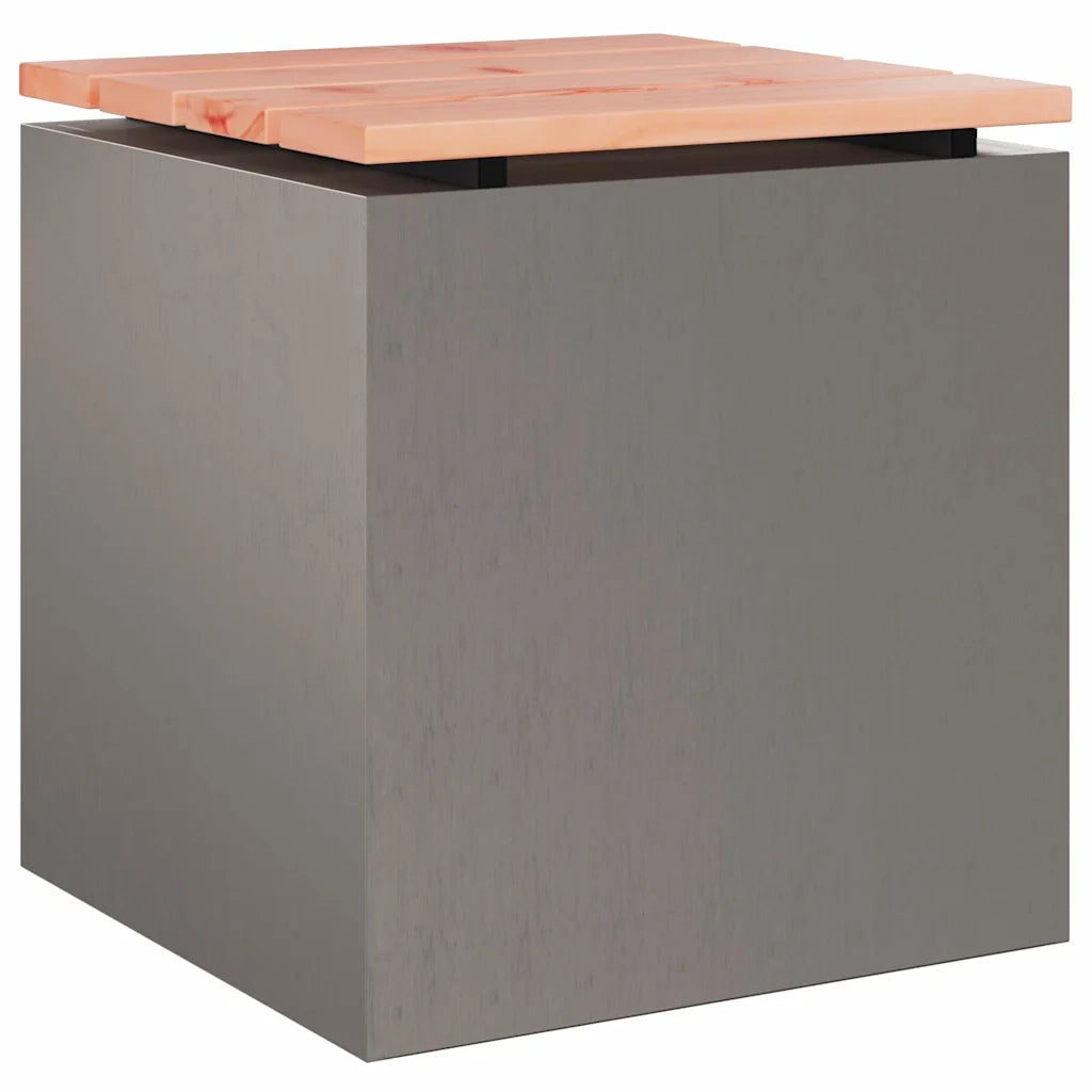 Panchina da Giardino | Panca da Giardino Ruggine 40 x 40 x 43 cm acciaio corten