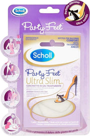 SCHOLL CUSCINETTO IN GEL TRASPARENTE ULTRA SLIM PERFETTA ADERENZA ANTISCIVOLO