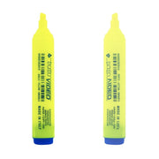 Trade Shop - Set 6 Pezzi Evidenziatore Giallo Penna Penne Fluo Evidenziatori Scuola Ufficio -