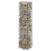 Palo Gabbione Circolare in Acciaio Zincato Ã˜30x100 cm cod mxl 16542