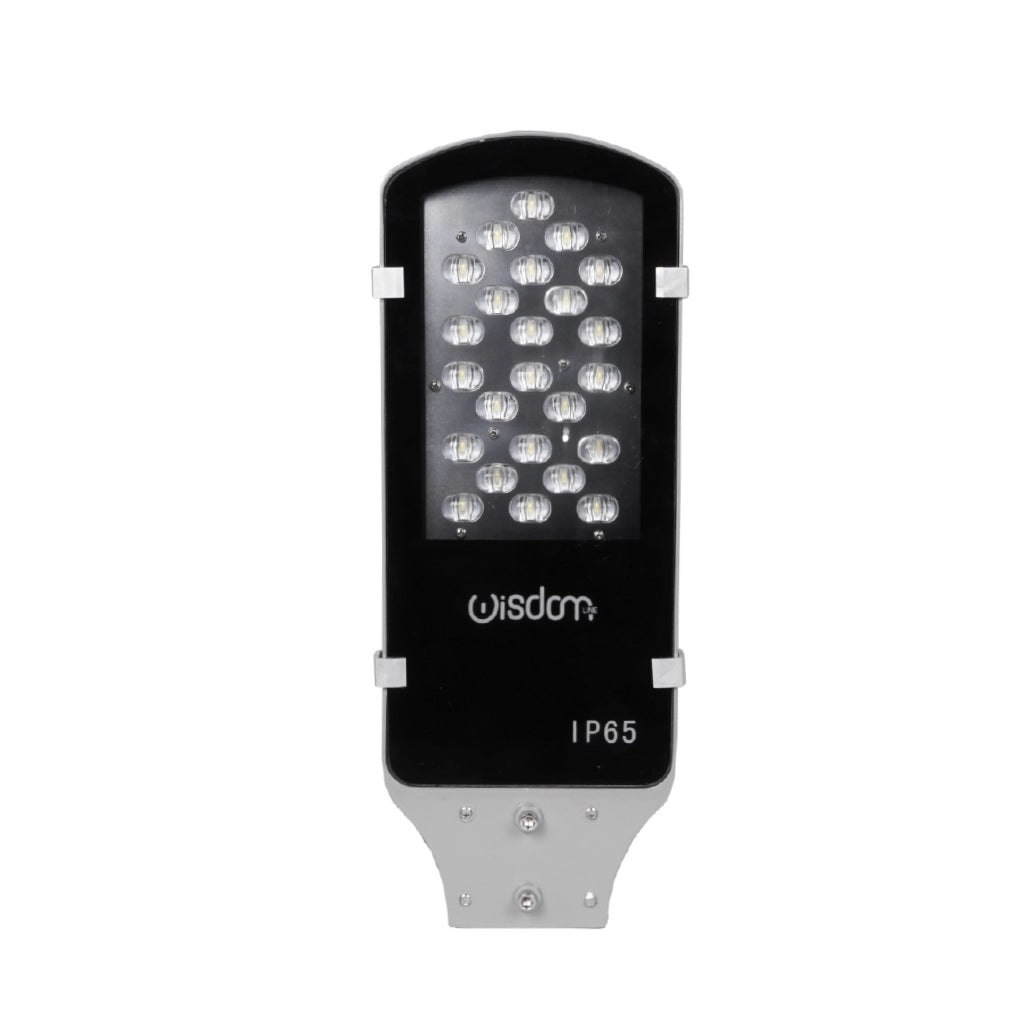 Lampione armatura stradale led slim 24w luce fredda 6500K
