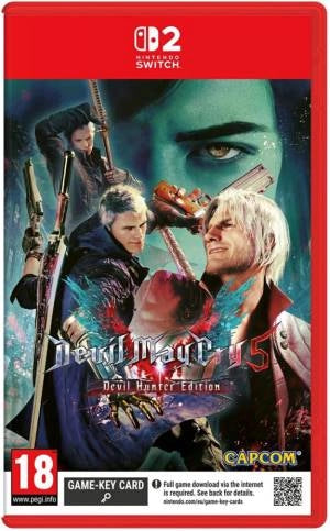 Switch 2 devil may cry 5 - hunter edition (game key card) eu - 121043