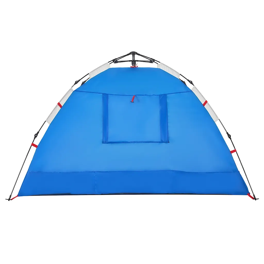 Tenda da Spiaggia 2 Persone-Tenda da campeggio Azzurro Rilascio Rapido Impermeabile 985345
