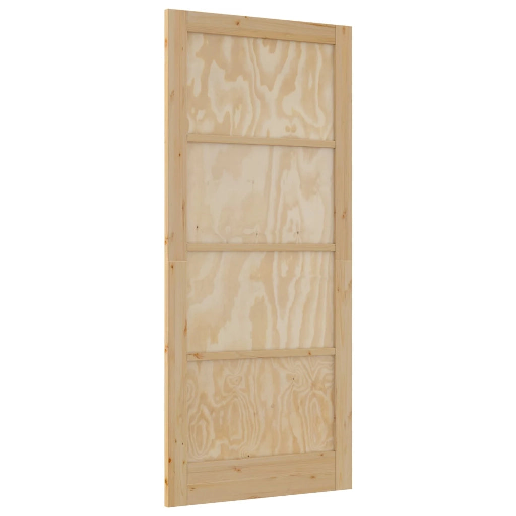 Porta Interna Naturale 93 x 211 cm Legno compensato