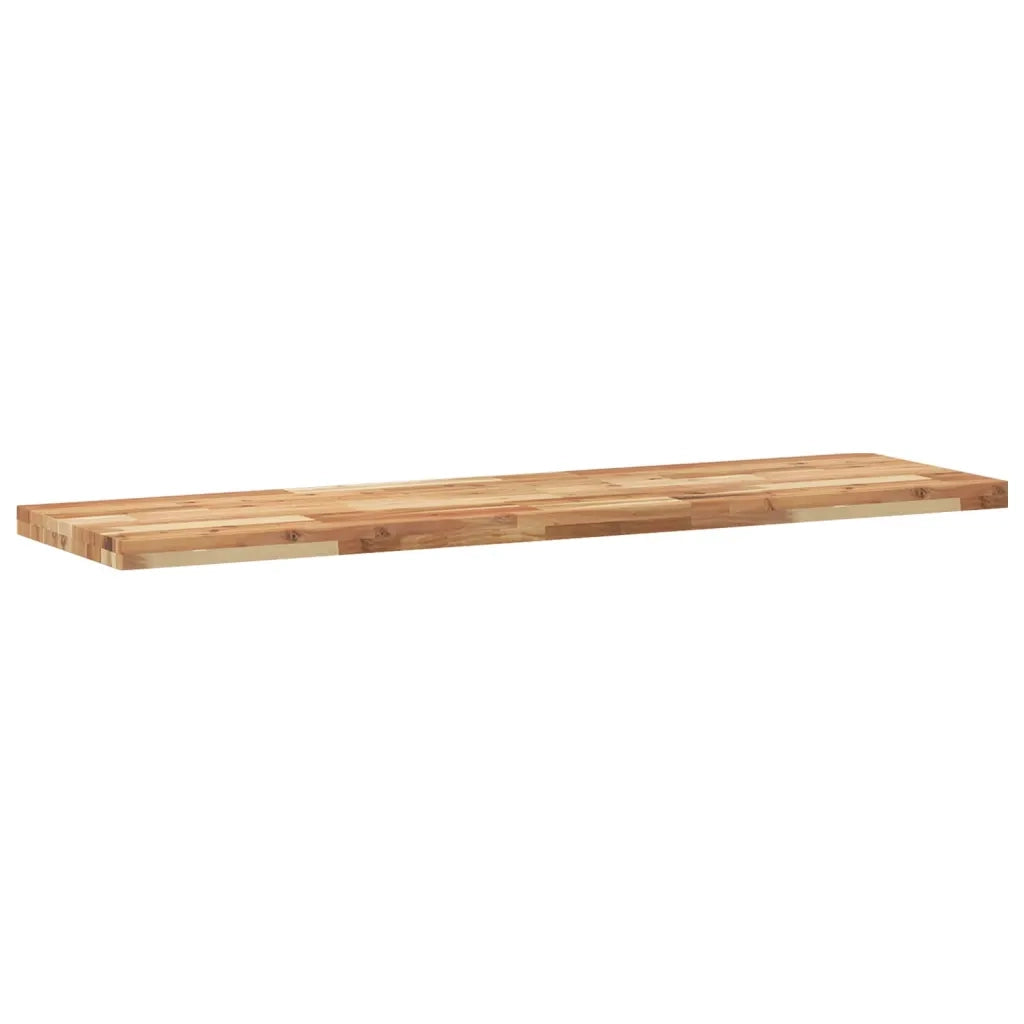 Ripiano a Parete 160x40x4cm Legno Massello Acacia Rifinito Olio 3279651