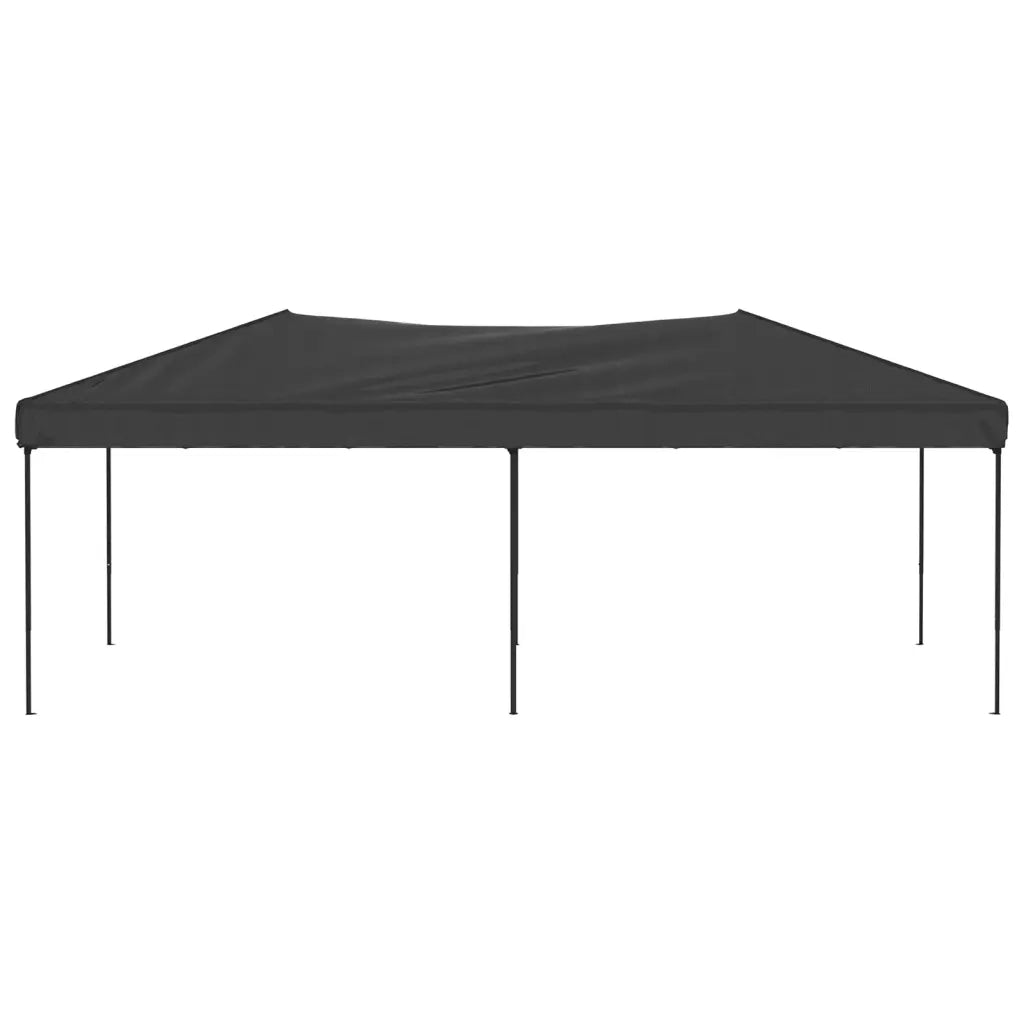 Tenda per Feste Pieghevole-Tenda Gazebo Antracite 3x6 m