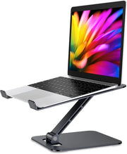 Supporto per laptop in altezza regolabile - Opvouabile - Lega di alluminio - Ergonomico - Ventilato - Adatto per laptop da 10-16 pollici - Supporto per laptop