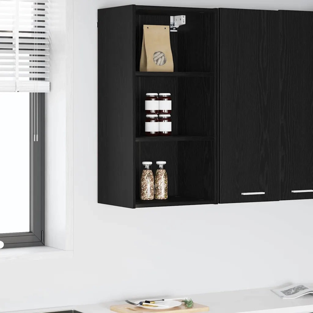 Armadio pensile Rovere Nero 40 x 29,5 x 80 cm Legno multistrato 884443
