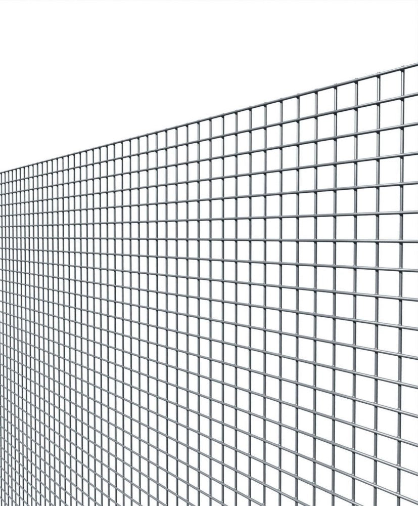 1Pz Rete Per Recinzione Elettrosaldata Zincata Maglia Mm 19X19 Altezza 80 Cm 25 Mt
