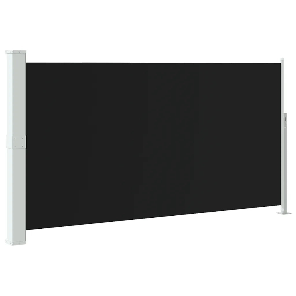 Tendalino Laterale per Patio Terrazzo 160 x 300 cm Nero