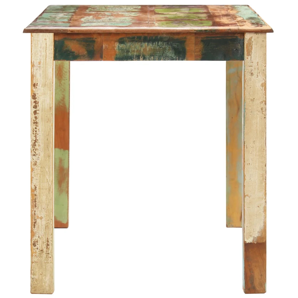 Tavolo da Pranzo in Legno Massello di Recupero 140x70x76 cm cod mxl 58542