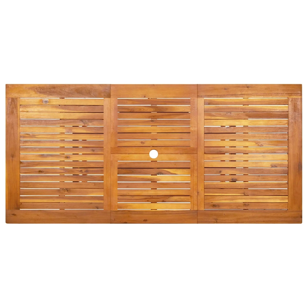 Set da pranzo da esterno con ombrellone 8 pz 3438537