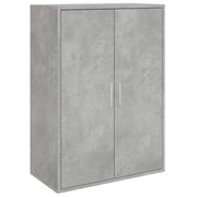 Buffet credenza cassettiera armadio mobile contenitore organizer per cucina soggiorno salotto 60 x 31 x 84 cm legno ingegnerizzato grigio 02_0031965