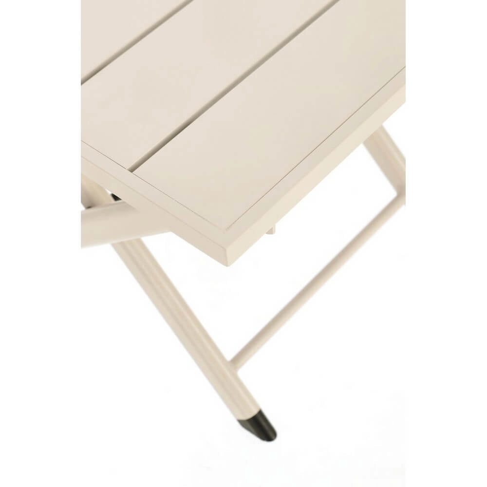 Tavolino da giardino pieghevole in alluminio 44x43 cm - AURE