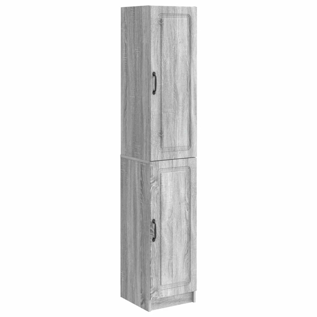 Set di armadi 2 pcs Sonoma grigio Legno ingegnerizzato