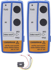 Set di controllo a distanza per motociclette e quads, 12V, 50ft, interruttore, compatibile con veicoli da terra e ATV