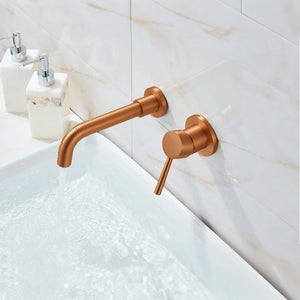 Rubinetto Da Incasso Rea Lungo Long Long Copper Brush + Box