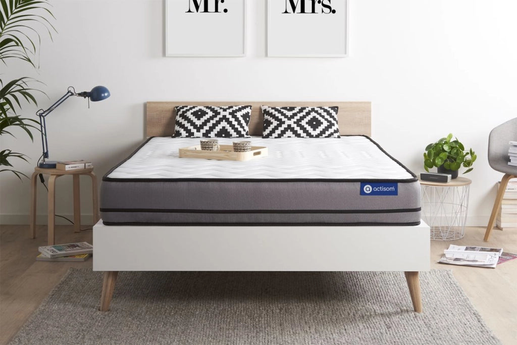 Materasso Actilatex night 130x220cm - Spessore : 20cm - Lattice e memory foam - Molto rigido