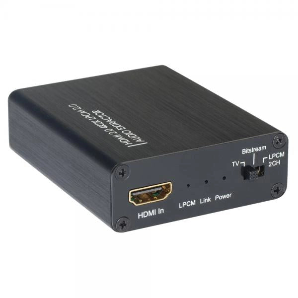 Estrattore Audio LPCM 2CH da HDMI 4K 60Hz YUV4:4:4