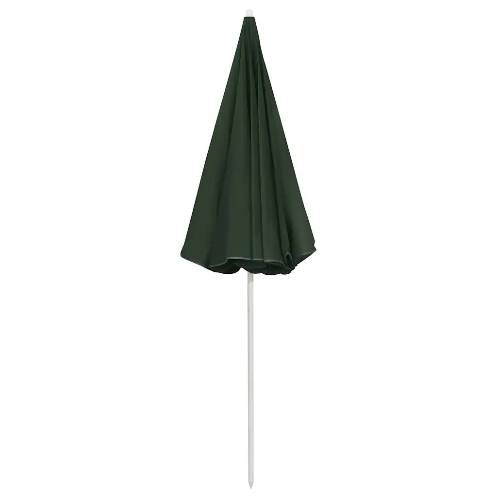Ombrellone da Spiaggia Verde 240 cm 314705