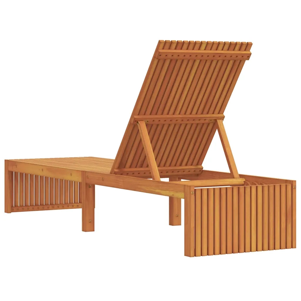 Lettino da sole Olio Naturale 200 x 55 x 94 cm 4108114
