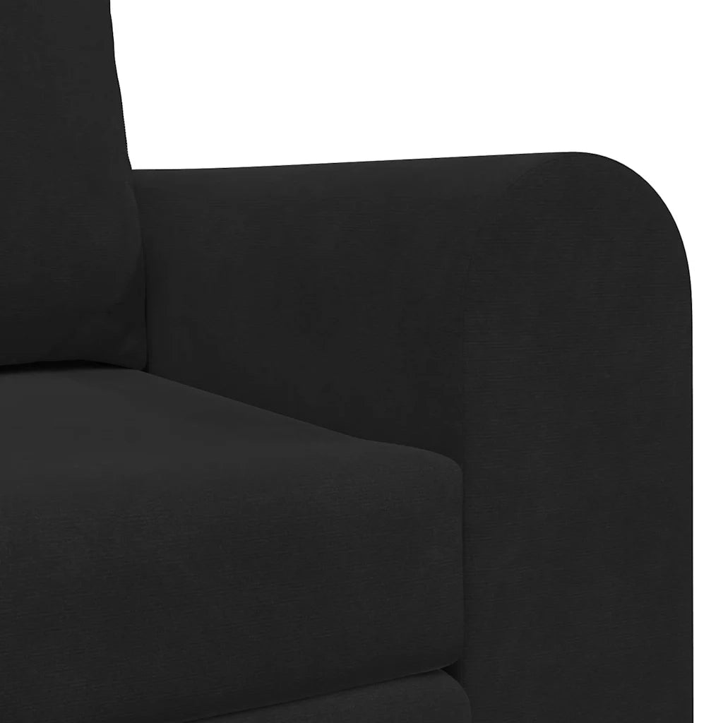 Divano letto Nero 148 x 71 x 83 cm Velluto 4106688