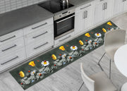 Tappeto Passatoia Cucina Antiscivolo Sottolavello Digitale Dis. Puff Coccinella - 50x230 - Puff Coccinella