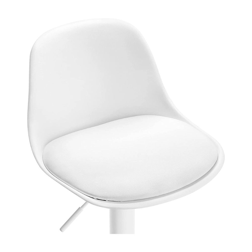 2x Sgabello regolabile Rand completamente bianco