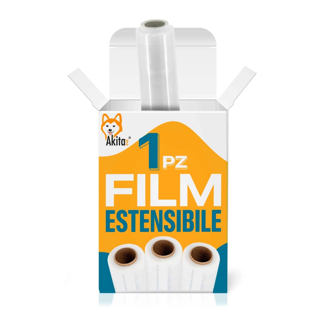 Akitaink Film Estensibile Trasparente 2,4 kg